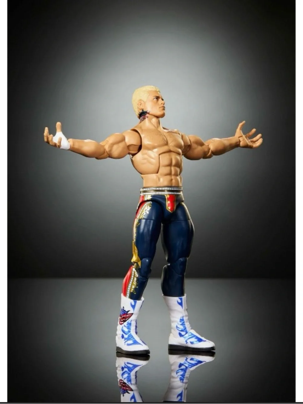 WWE Cody Rhodes Action Figure Series #125, NEW IN BOX MATTEL WWE